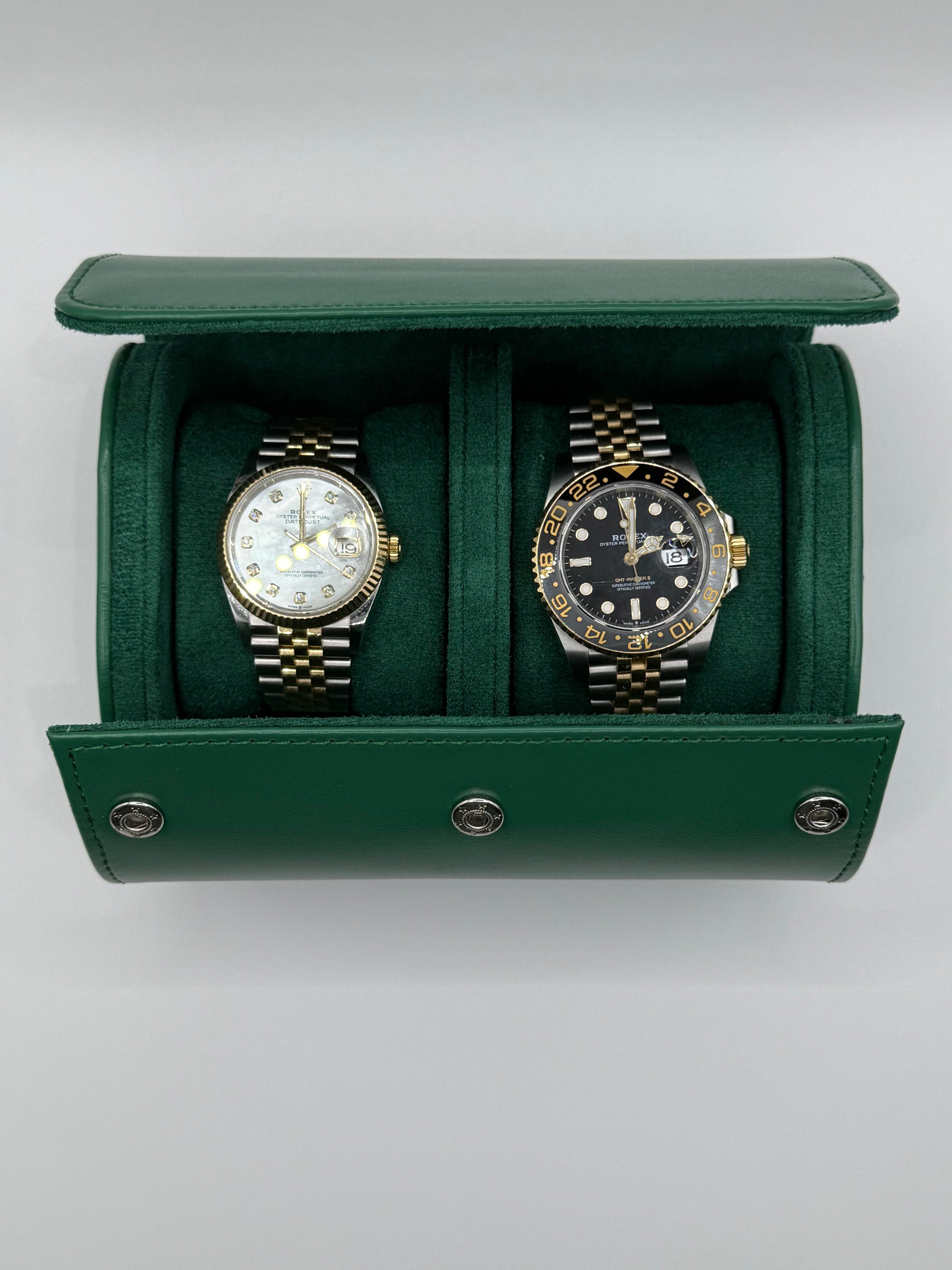 The Collector’s Companion — 2 Watch Travel Roll