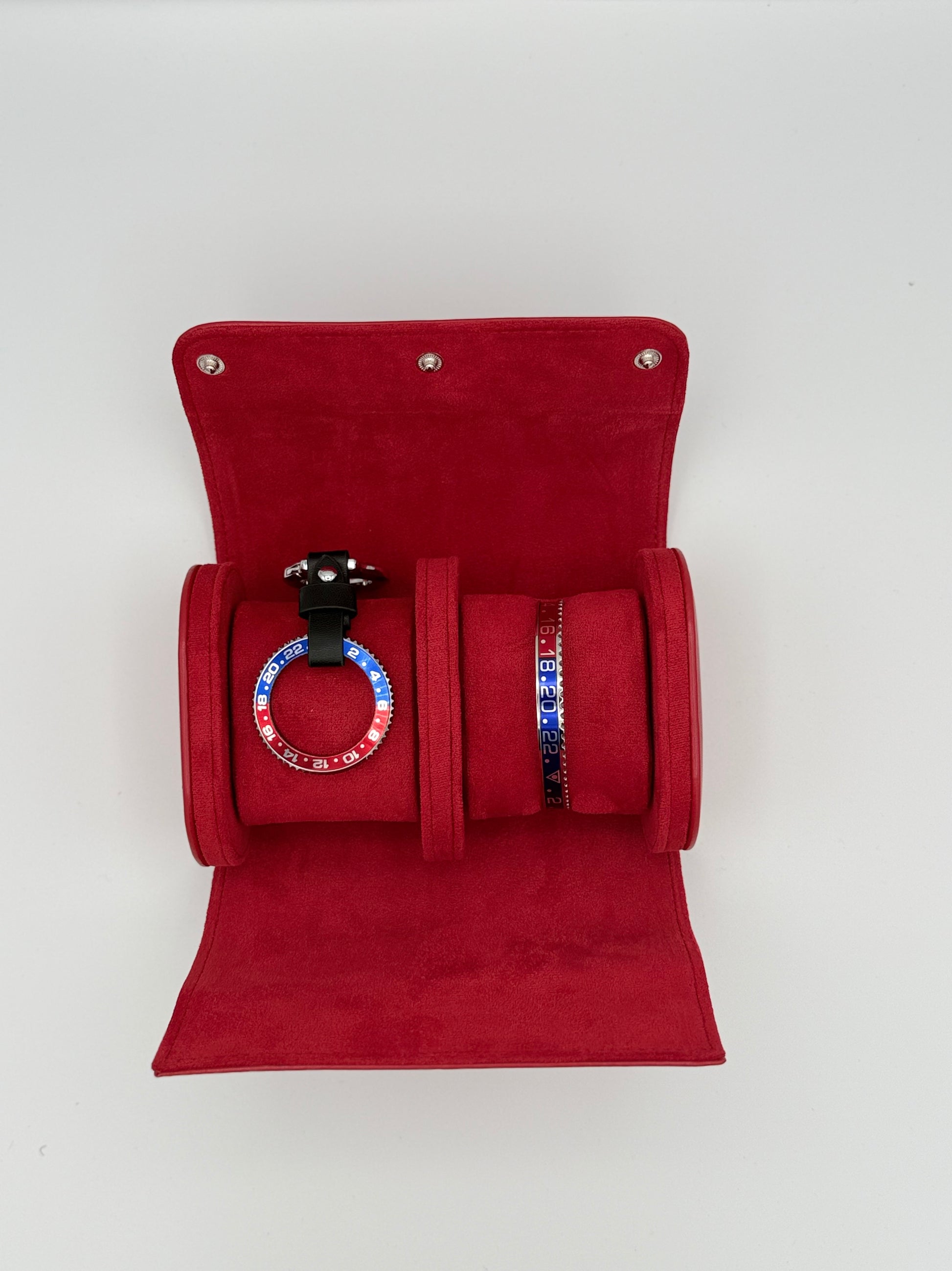 Elevate Your Collection: gift package set Pepsi style Key Ring and bracelet Inspired by Rolex