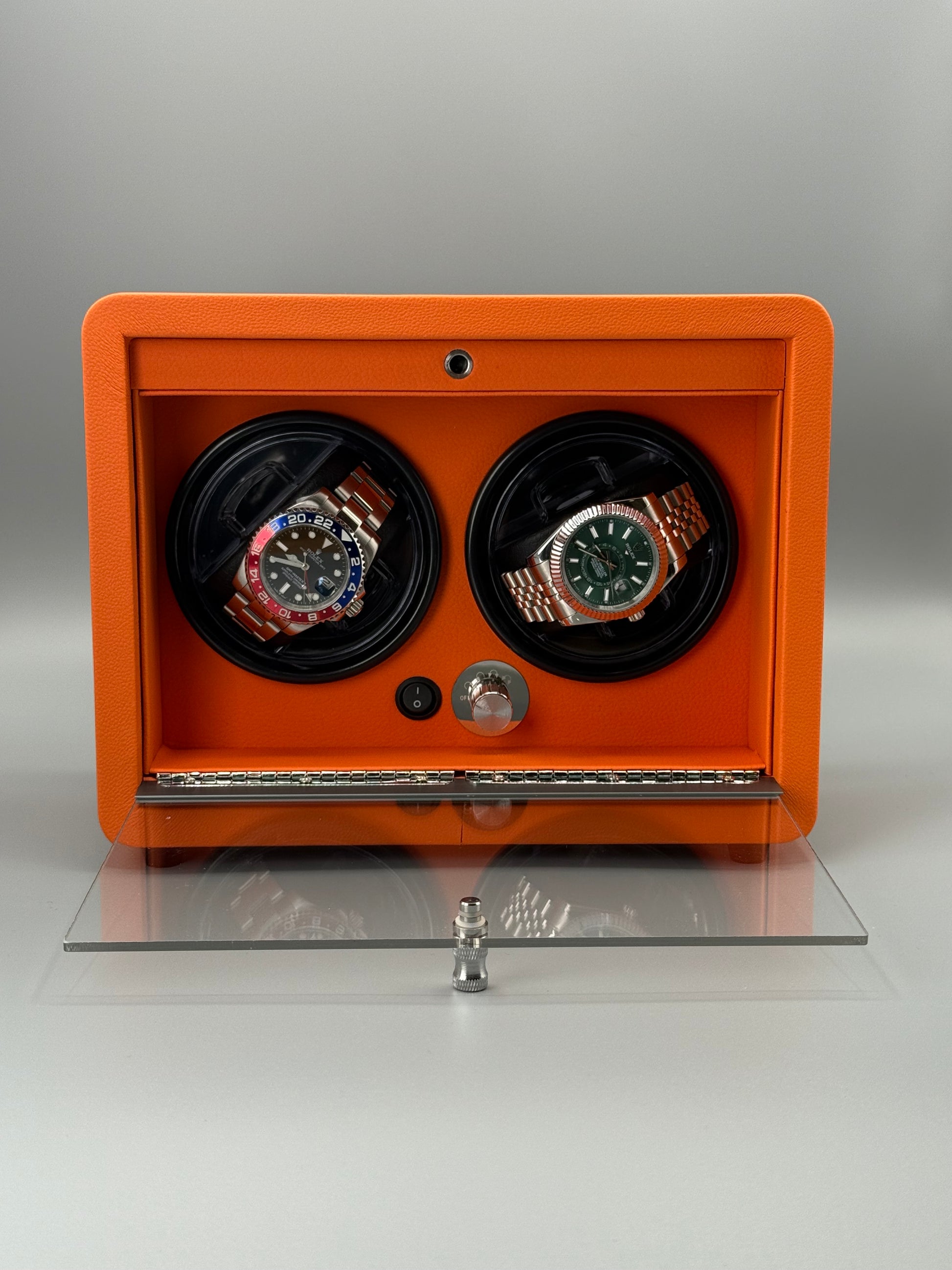 Twin Watch Winder (Orange)