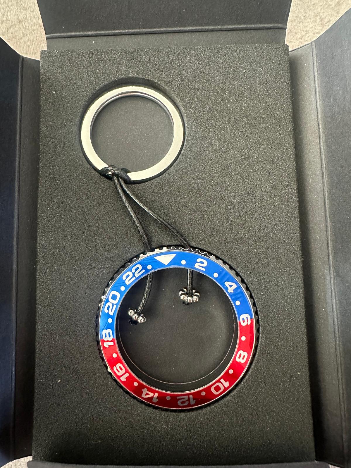 Pepsi style Key Ring