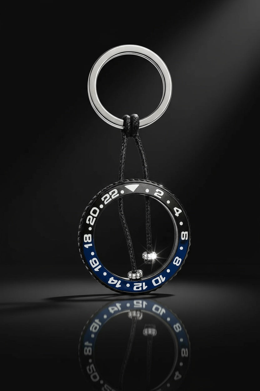 Batman Key Ring | Rolex-Inspired GMT Bezel
