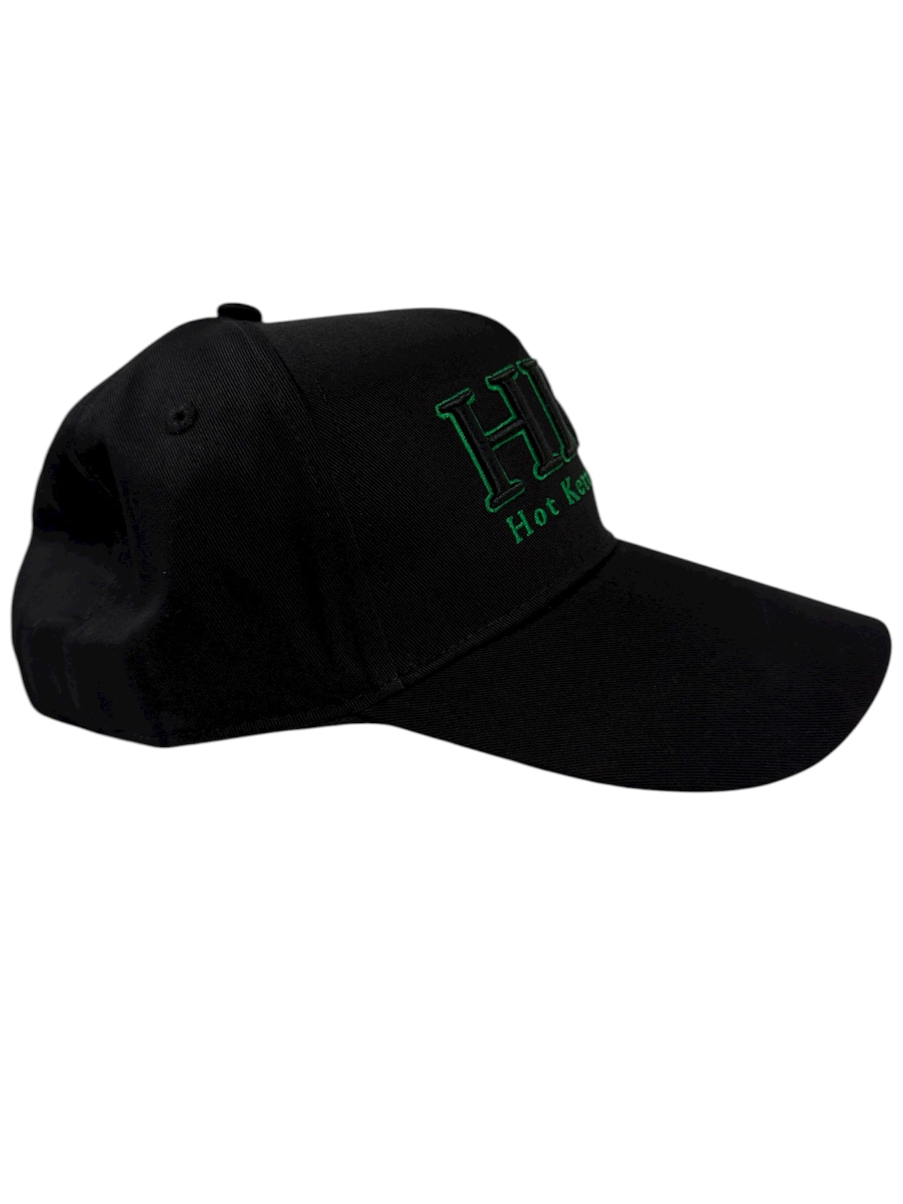 HKC Signature Kettle Lid - black and OG green.