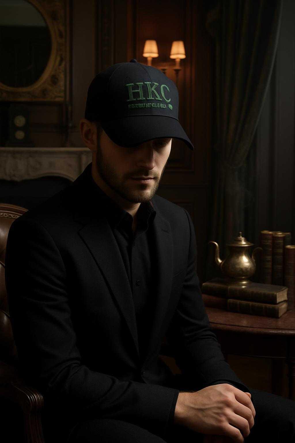 HKC Signature Kettle Lid - black and OG green.