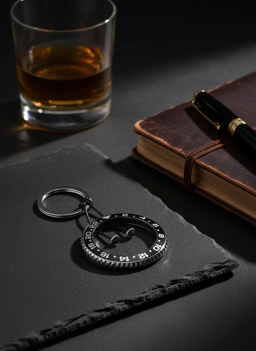 Submariner Style Key Ring | Rolex-Inspired