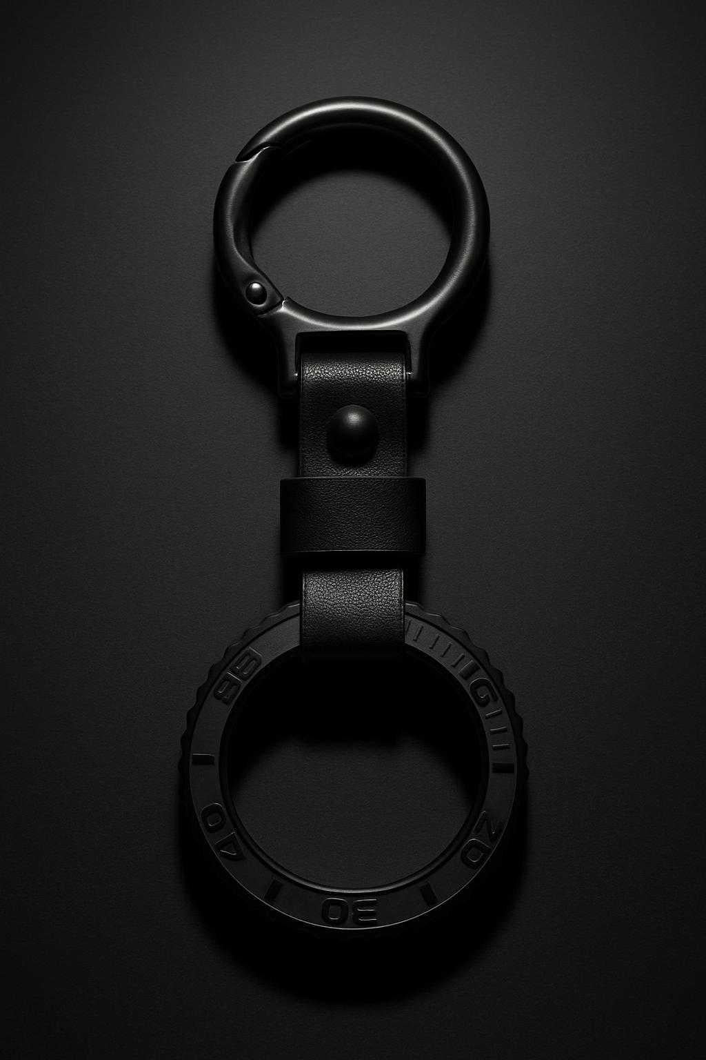 Triple black Rolex inspired Yacht Master Keyring