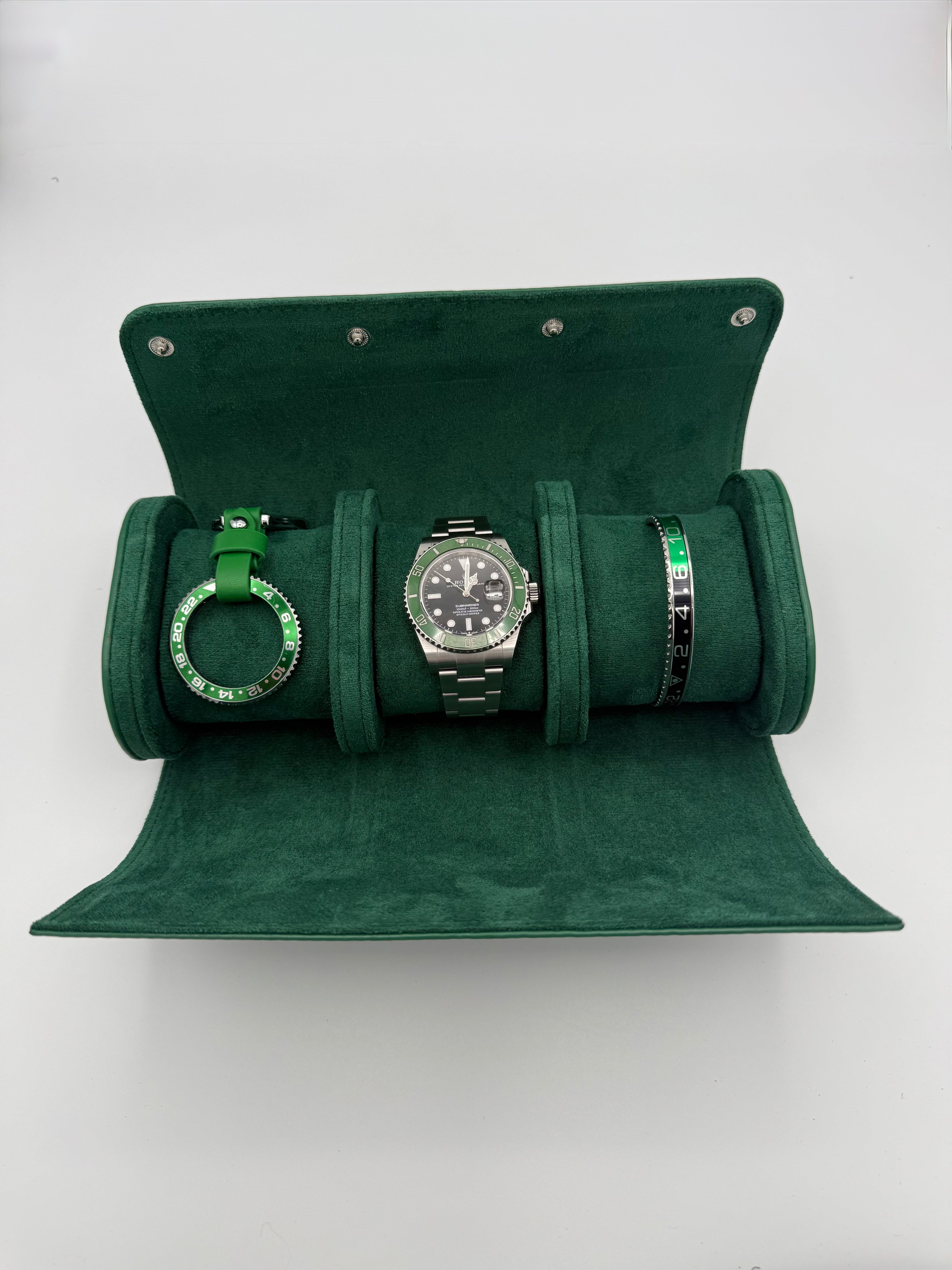 Sprite Style Gift Package - Triple Watch Roll, Keyring & Bracelet