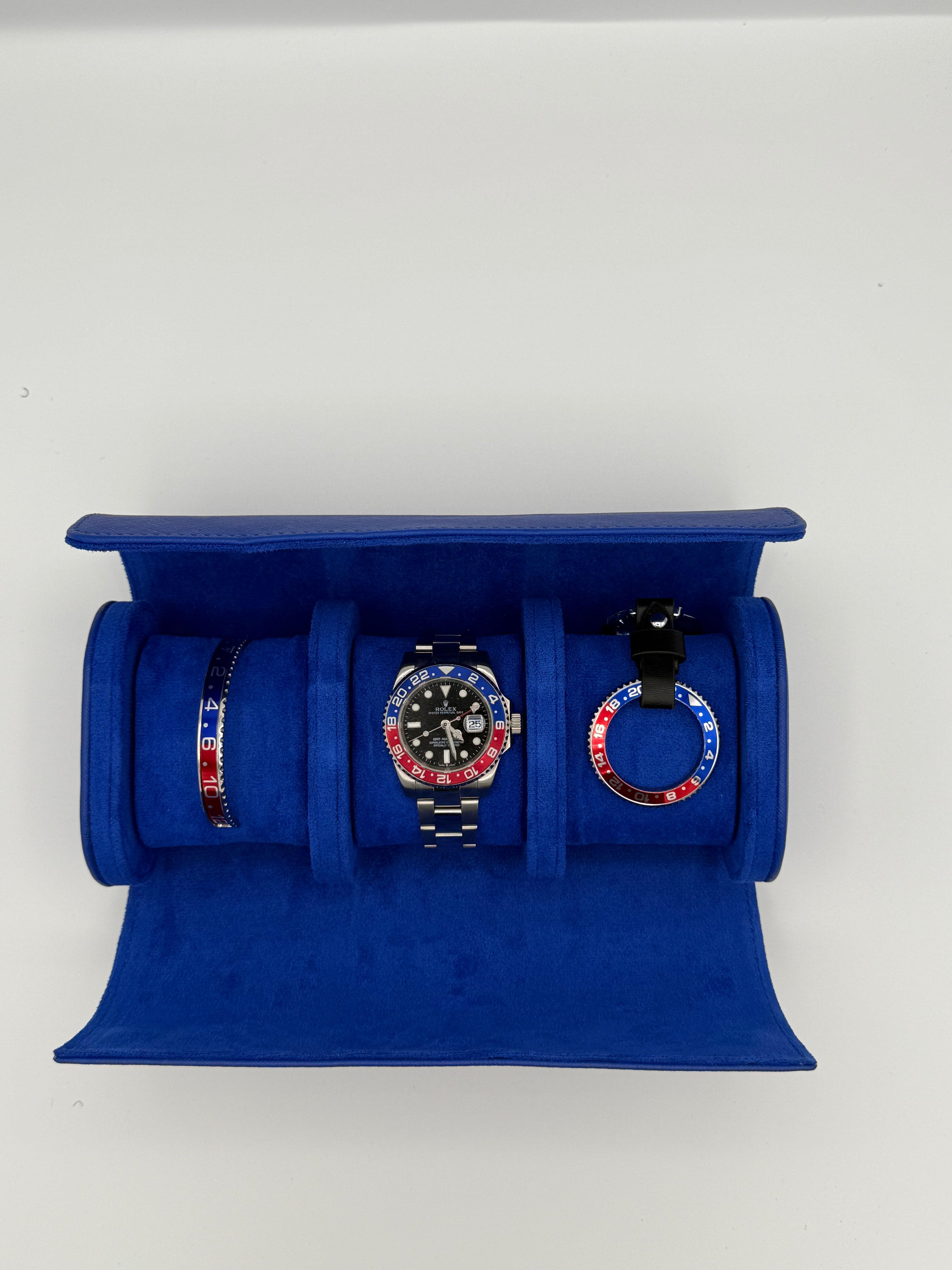 Pepsi Style Gift Package - Triple Watch Roll, Keyring & Bracelet