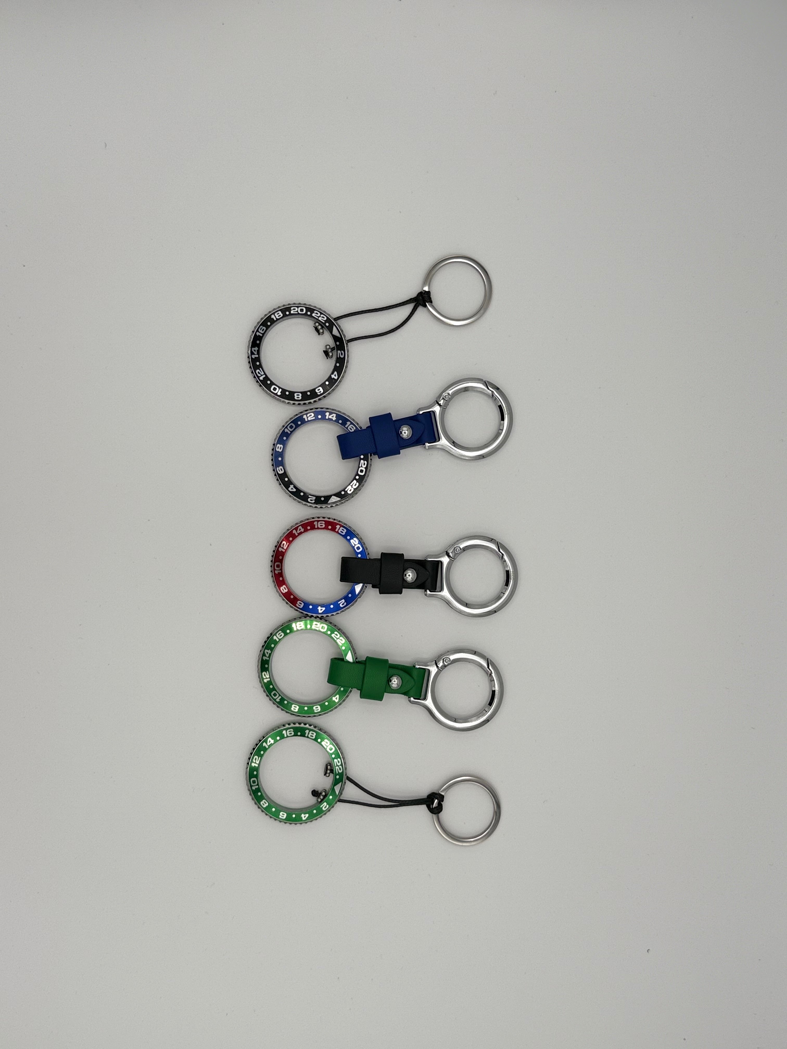 Rolex Inspired Bezel Key Ring
