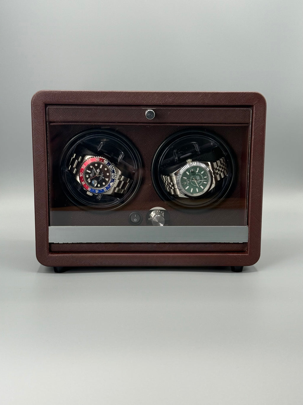 Twin Watch Winder (Brown)