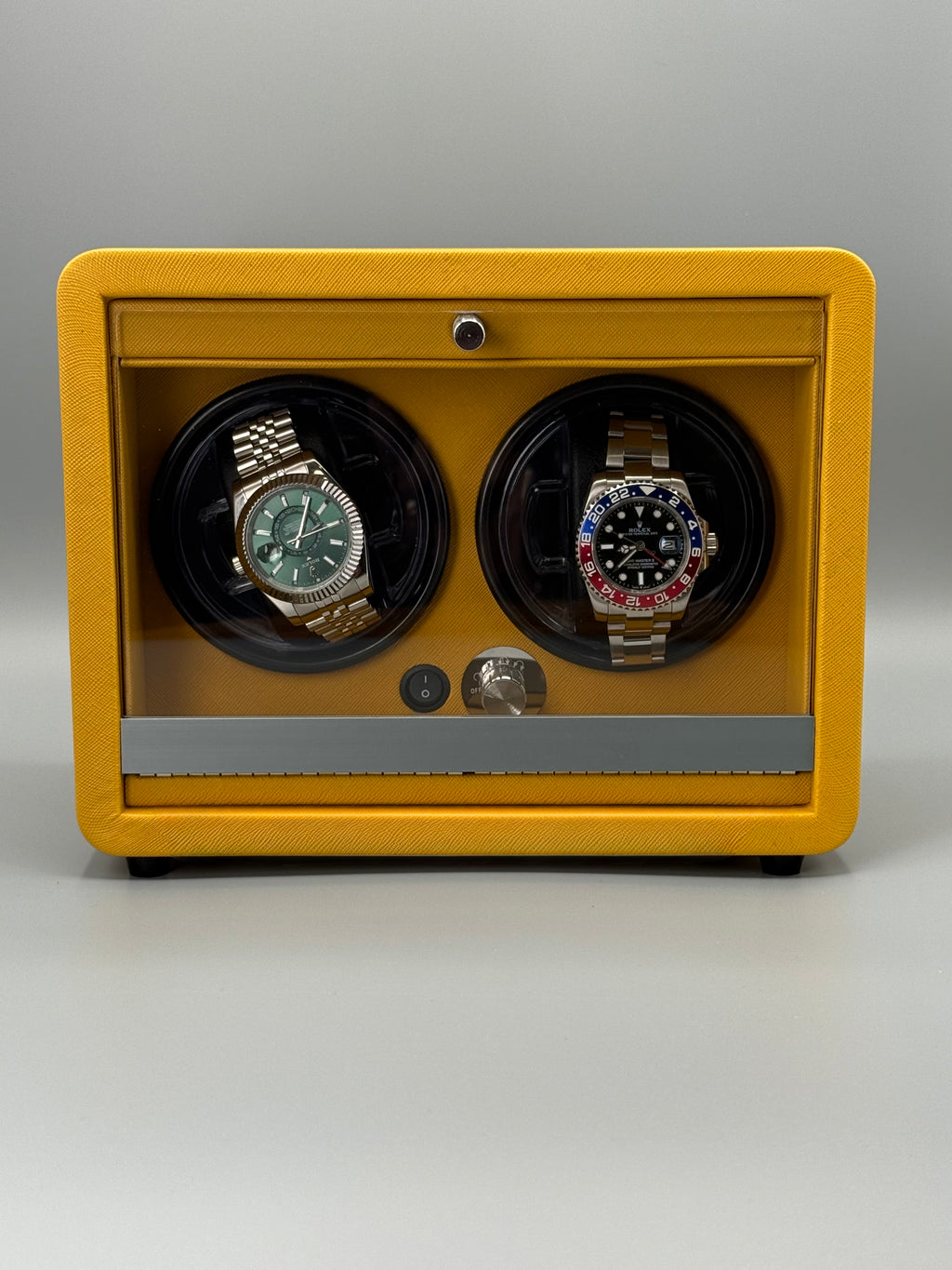 Twin watch Winder (Yellow)