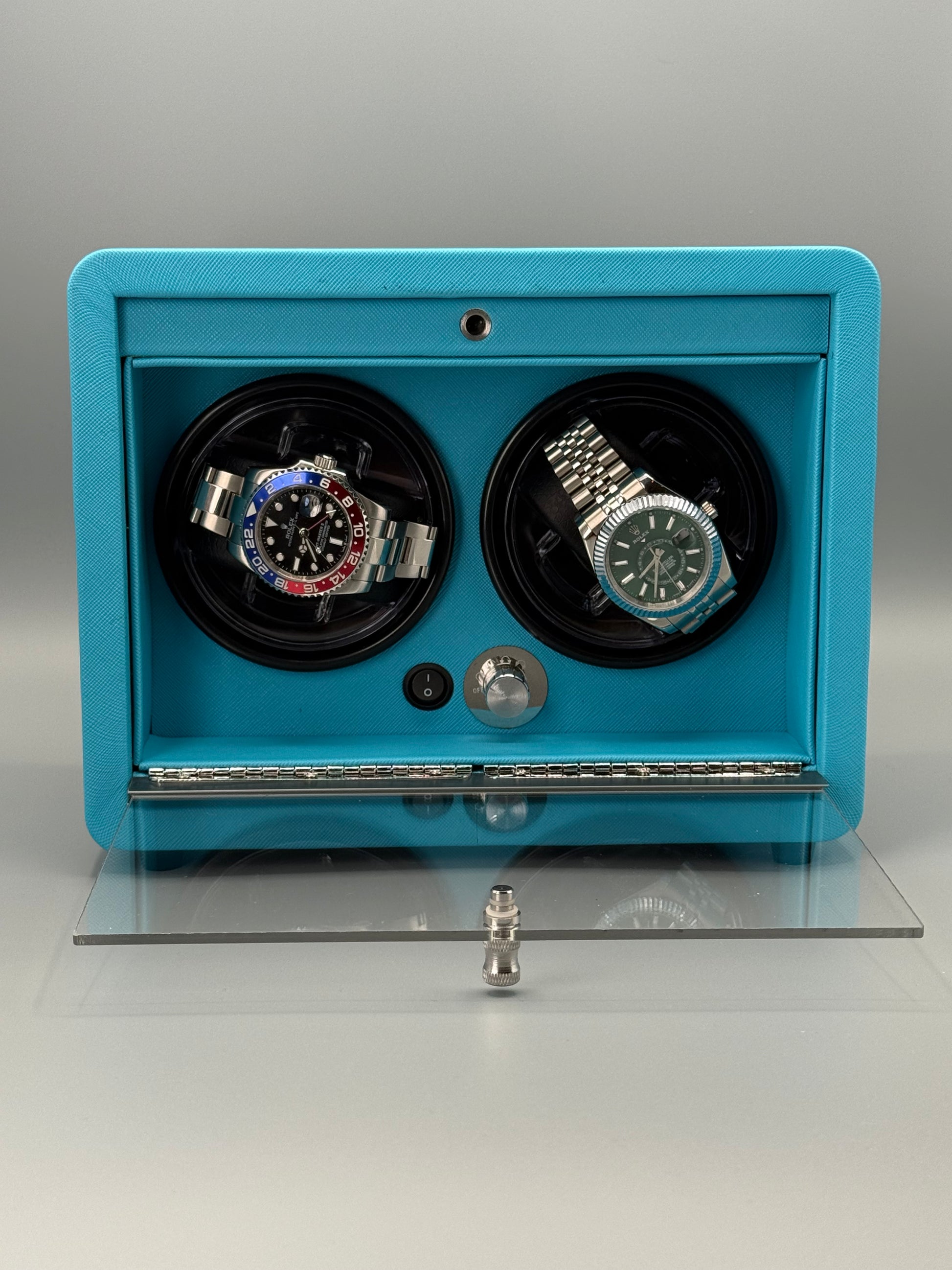Twin Watch Winder (Blue)