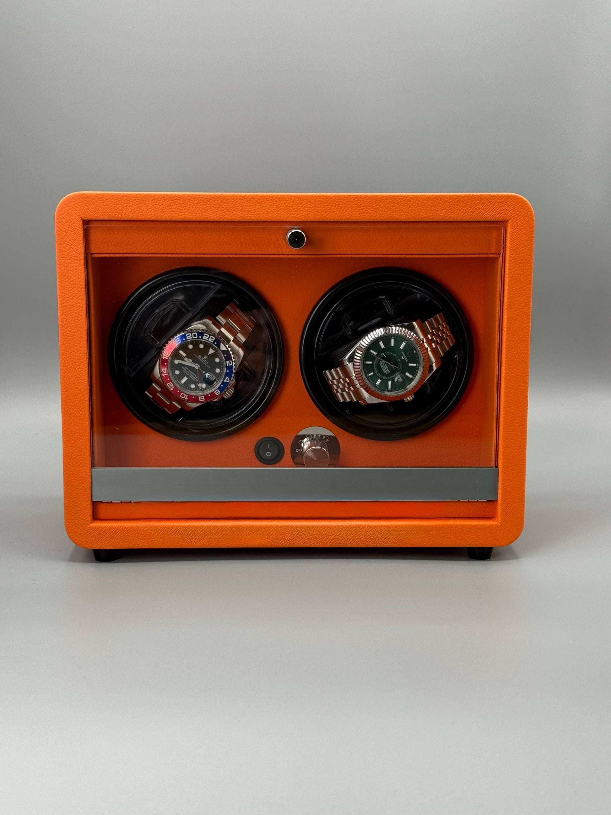 Twin Watch Winder (Orange)